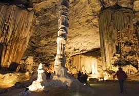 Cango Caves in Oudtshoorn in the Klein Karoo in South Africa