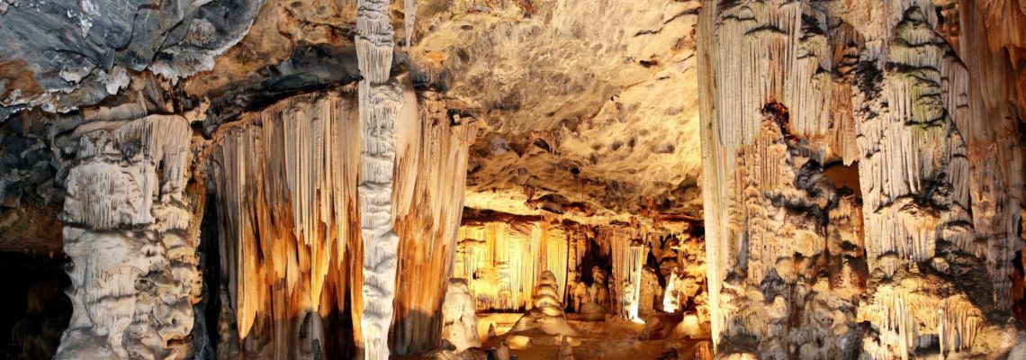 The famous Cango Caves in Oudtshoorn in the Garden Route