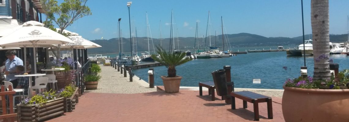 Knysna Waterfront shopping area